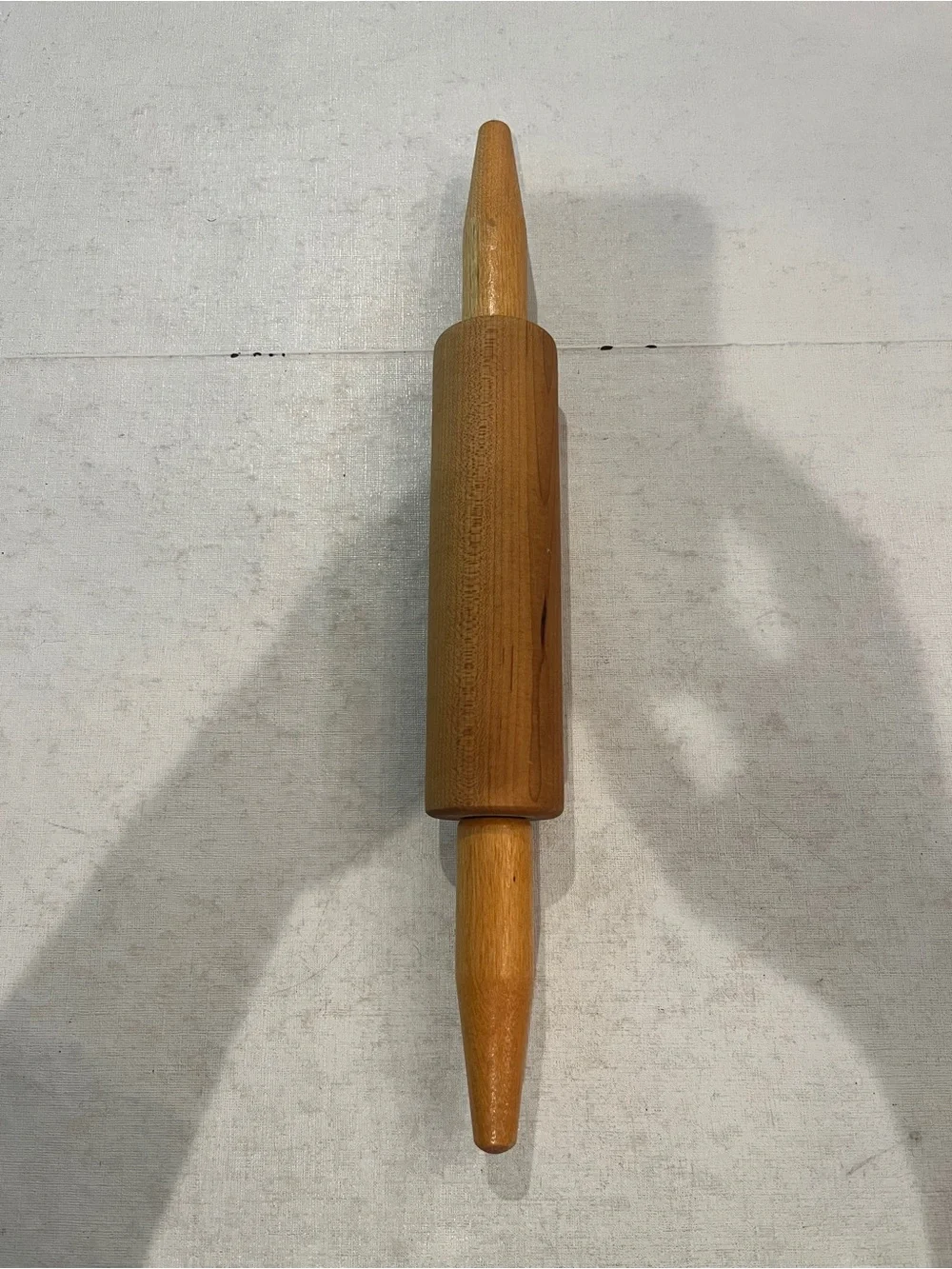 Vintage Natural Brown petite Wooden Rolling Pin. So cute!